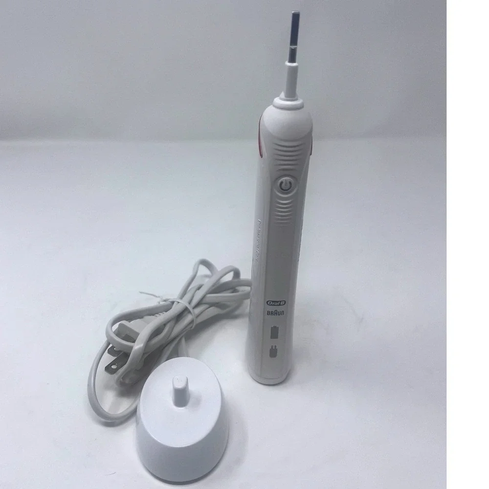 Braun Oral-B Pro Care Electric Toothbrush 3756 with‎ Charger Station Base White